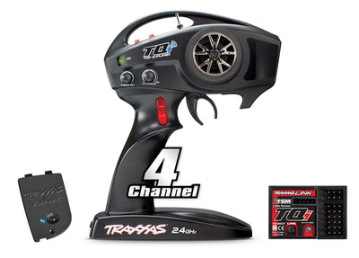 Traxxas Radio TQi de 4 canales + Receptor + Link Bluetooth Wireless 6507A