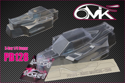 6Mik Carrosserie Radikal Agama XB8 1/8 PB128