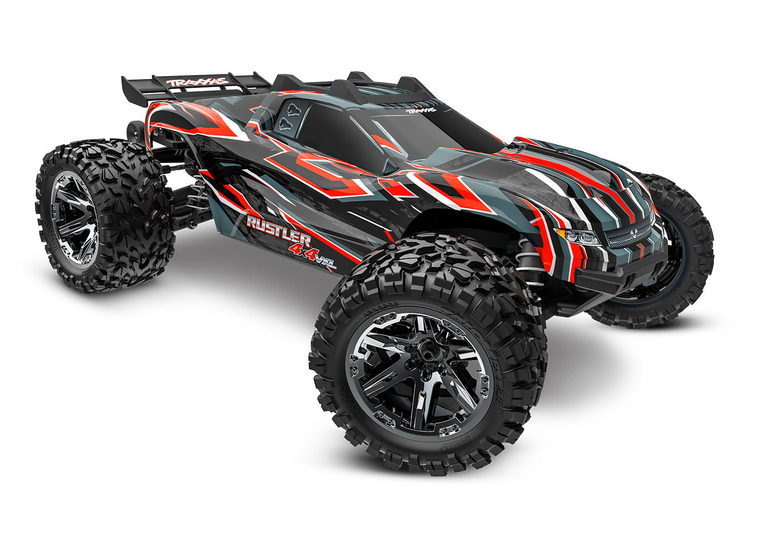 Traxxas Rustler 4x4 HD VXL 3S Clipless TSM RTR 67376-4