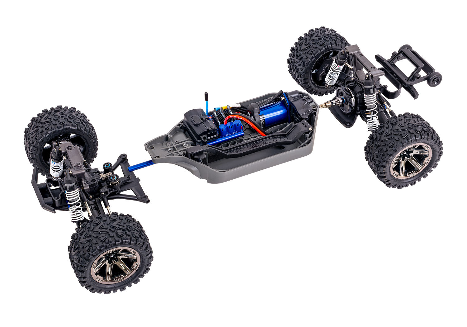 Traxxas Rustler 4x4 HD VXL 3S Clipless TSM RTR 67376-4