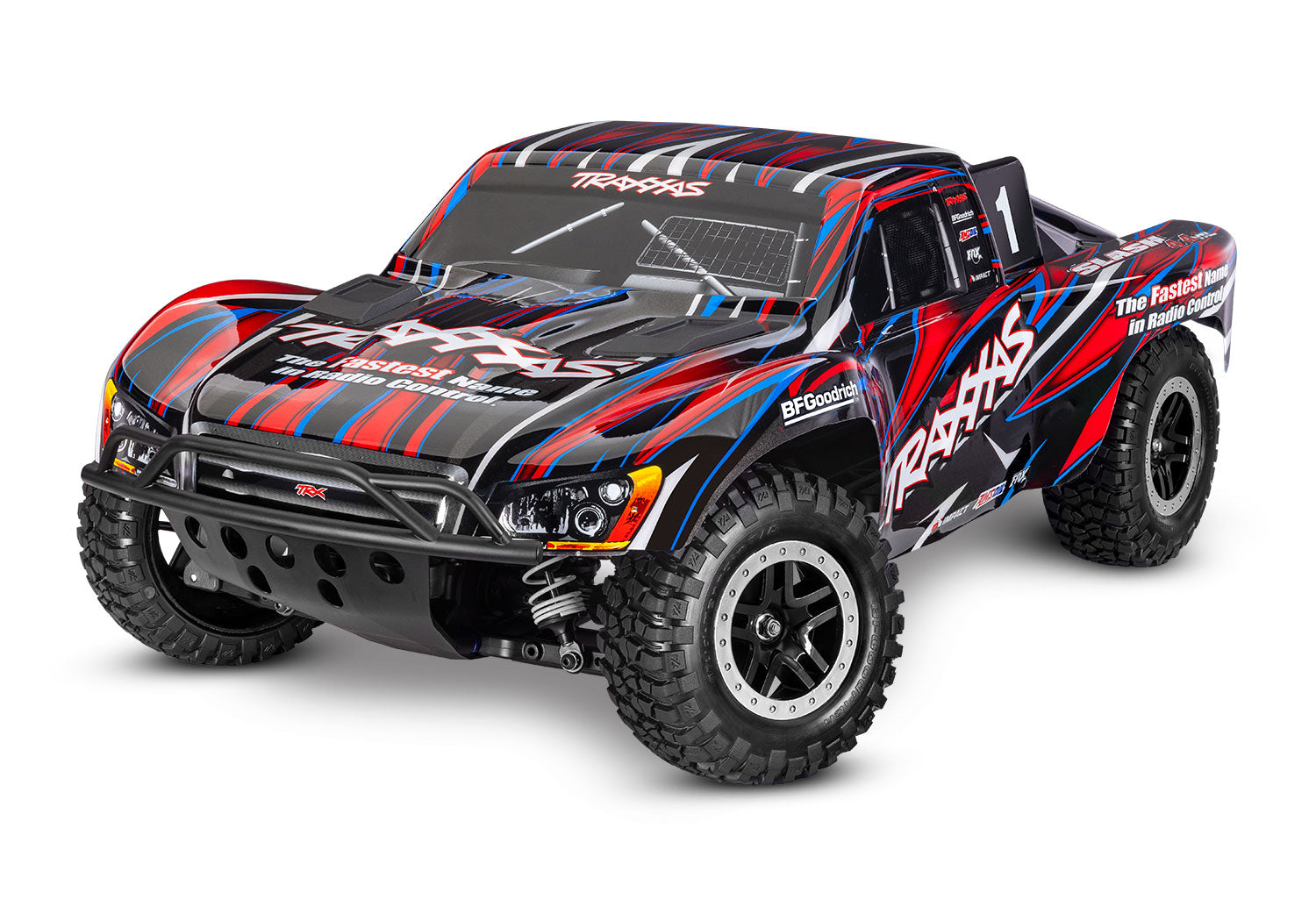 traxxas shlash 送料込みにしたのでお値段上がりました Traxxas Slash 4x4 VXL HD Clipless TSM RTR 68386-4