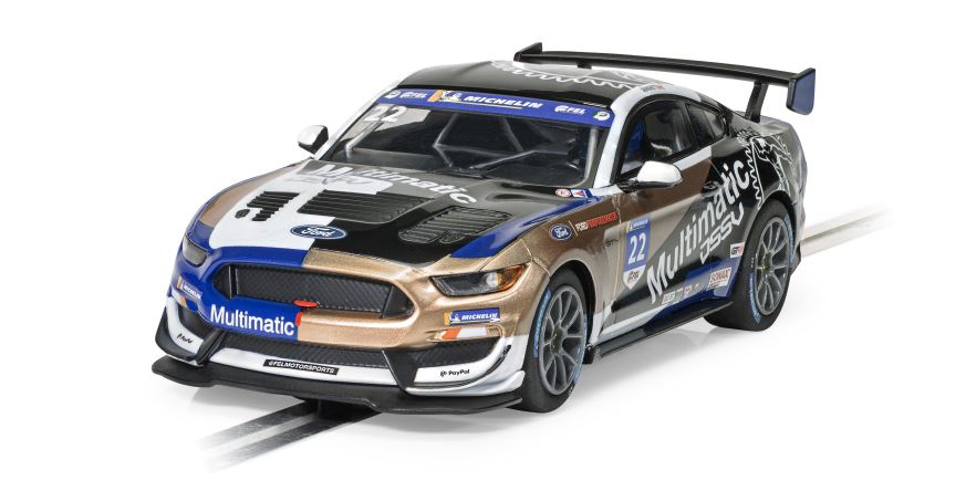Scalextric Auto Ford Mustang GT4 canadese 2021 Multimatic Motorsport Standard C4403