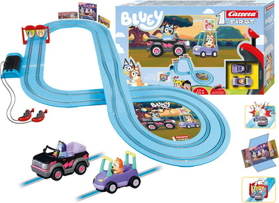 Carrera First Bluey & Bingo Circuit - Lets Go 63055