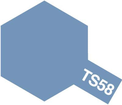 Tamiya Peinture Acrylique TS58 Bleu clair nacré 85058
