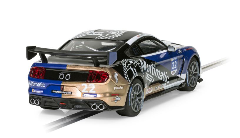 Scalextric Auto Ford Mustang GT4 canadese 2021 Multimatic Motorsport Standard C4403