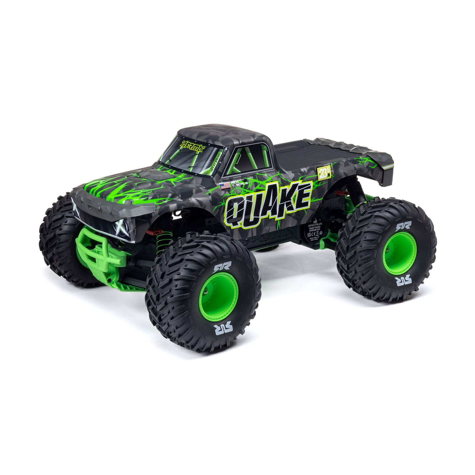 circuit monsters crx Arrma Monster Truck QUAKE 223S DSC 2WD Brushless RTR ARA3537