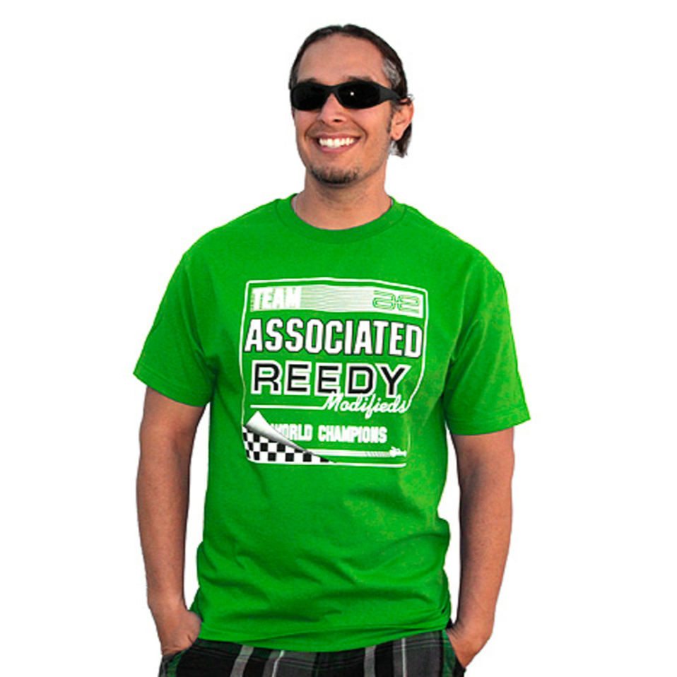 Team Associated Reedy Retro-T-Shirt 80'S Grün SP005G