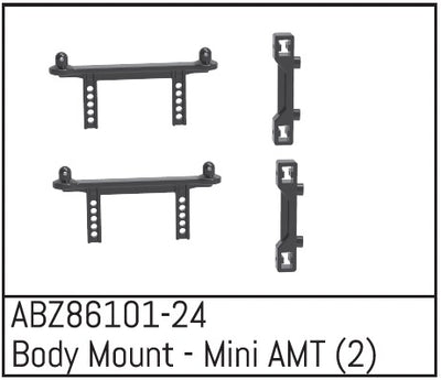 Absima Korin tukit (4 kpl) Mini AMT ABZ86101-24