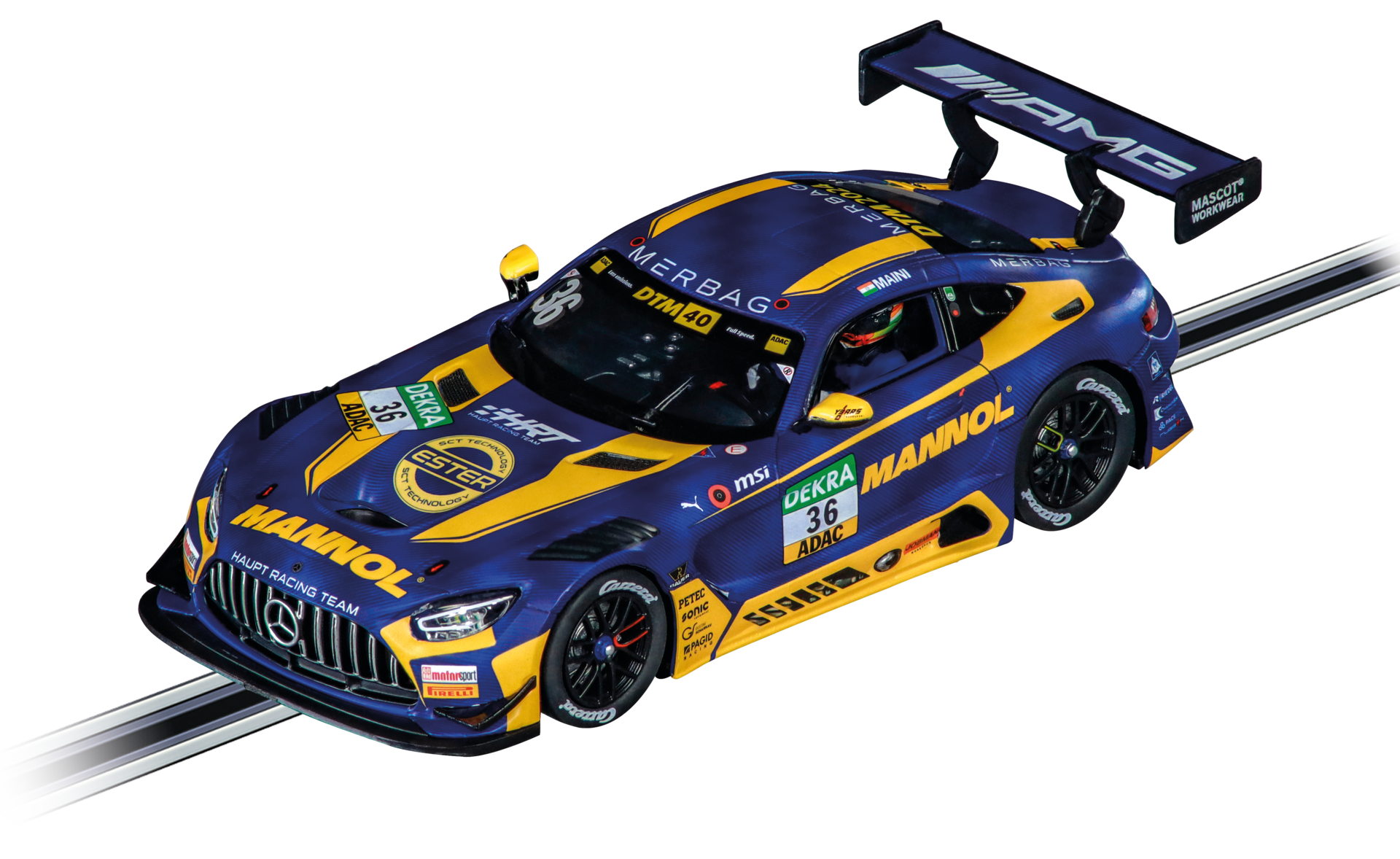 Carrera Evolution 132 Mercedes-AMG GT3 Evo Team HRT, nro 36 27816