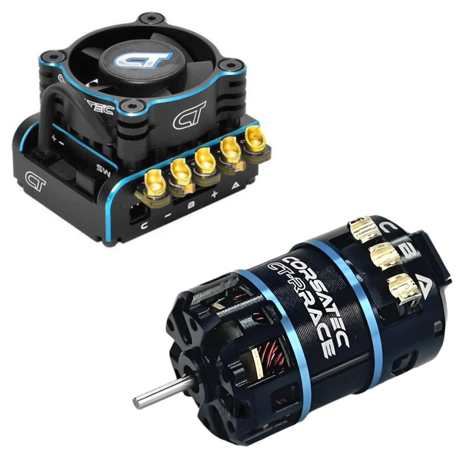 Corsatec Combo ESC CTX-10RS + Motore CTR-R Race Pro 1/10 CT30010C
