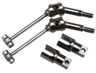 Yokomo Front bearing shafts + Spool nut MS1.0 MS-010FWS