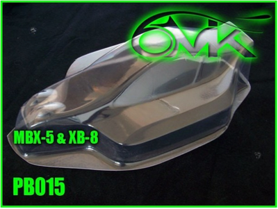 6Mik Carrosserie Lexan Xray XB8 and MBX5 PB015