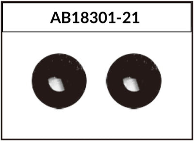 Absima Ritzel vorne/hinten (x2) 1/18 AB18301-21