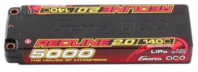 Gens Ace Redline 2.0 Accu lipo LCG 7.4v 5000mah 140C 2S1P