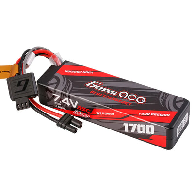 Gens Ace Accu lipo G-Tech 7.4v 1700mAh 35C EC2