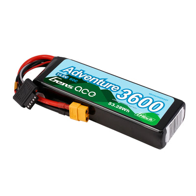 Gens Ace Accu lipo G-Tech Adventure 14.8v 3600mAh 60C XT60