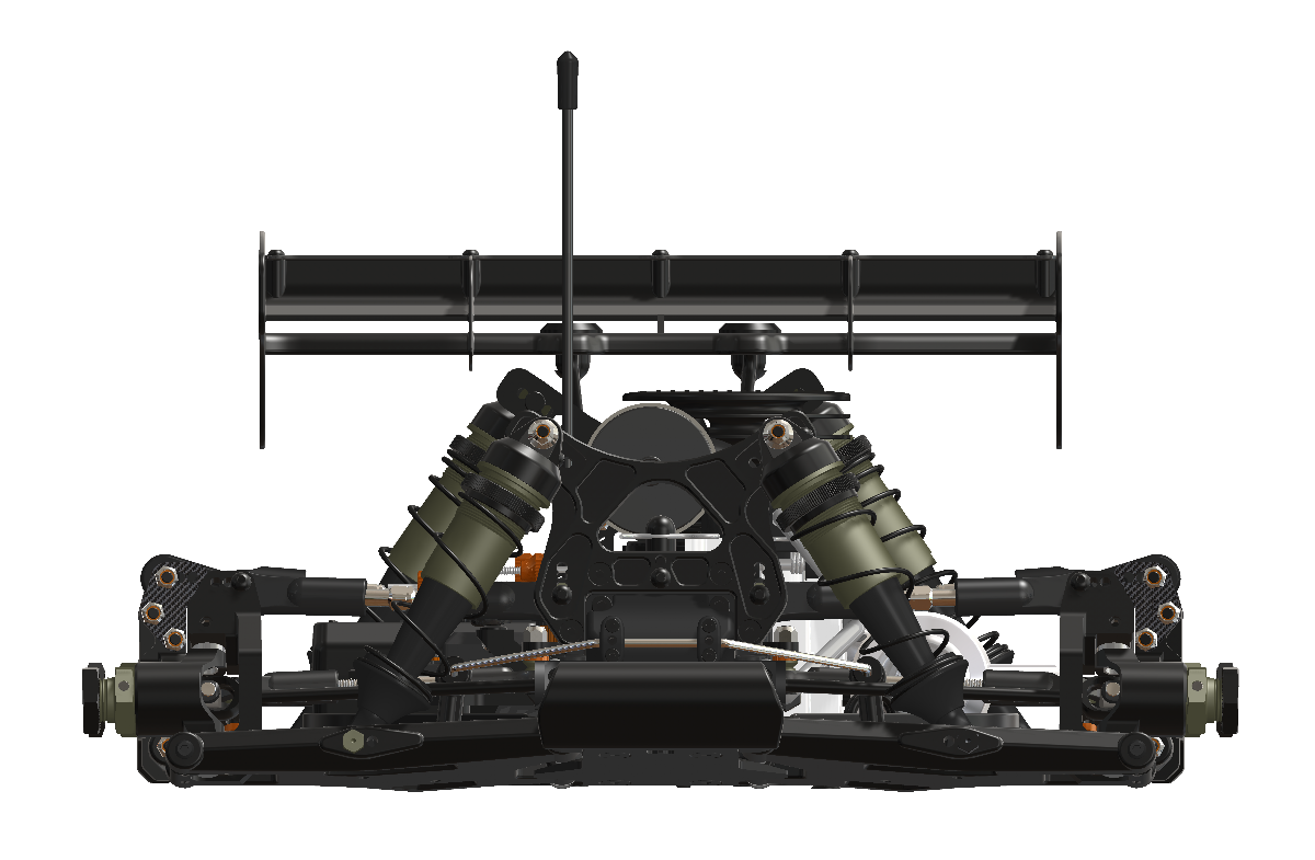 HB Racing Nitro Buggy D8 RS Wedstrijdset 204900