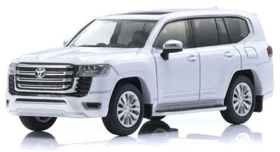 Kyosho Scale Toyota Land Cruiser 300 Tipo di libro Bianco 1/64 KS07118W