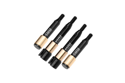 GPM Radachse Kohlenstoffstahl +5mm Micro-B (x4) LMB039S+5MM-BK