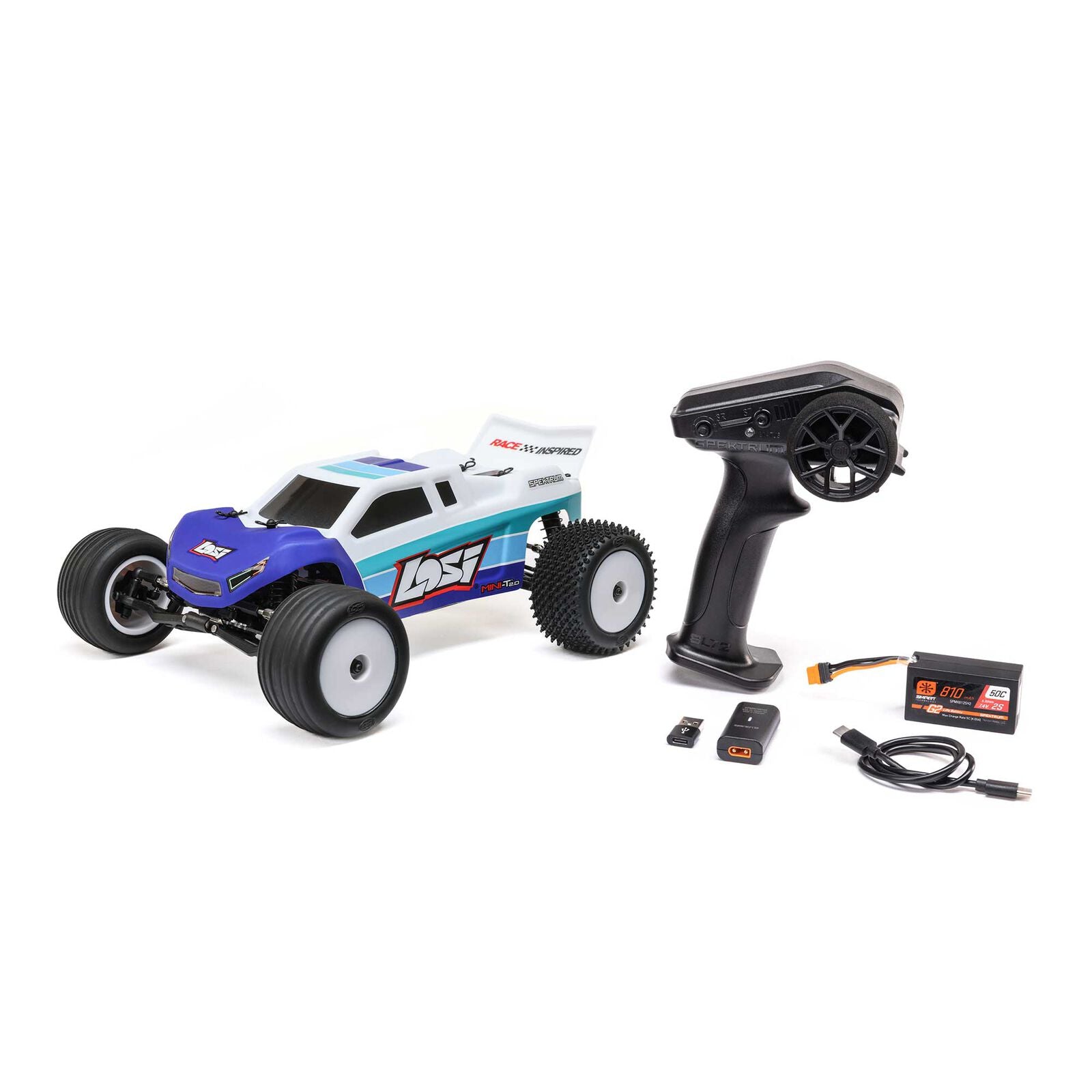Losi Mini-T 2.0 V2 Brushless Estádio Truck 2wd RTR LOS-1056