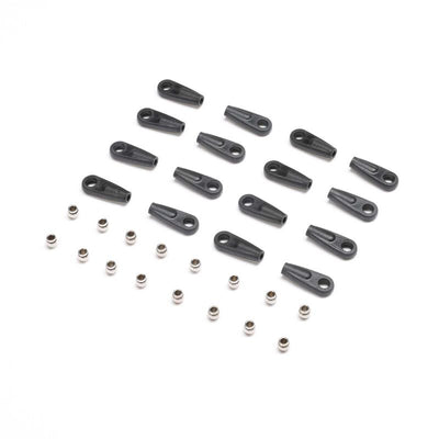 LOSI Conjunto de cabeças + esferas (32 peças) Mini LMT LOS214047