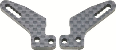 Yokomo Support amortisseur avant carbone (x2) MS2.0 MS-017-2