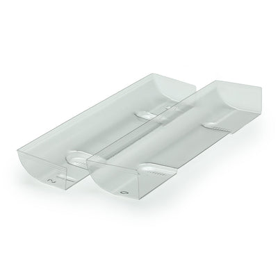 XTreme Fin Lexan Track EP 1/10 Medium Angle 0-2 (x2) MTRW1/10EPM0/2-CUT