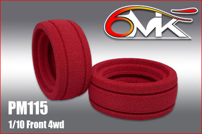 6MIK Insert Ultra etuosa 1/10 4x4 (2 kpl) PM115