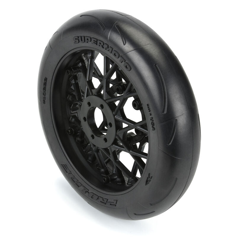 Proline Supermoto-Reifen S3 + Vorderradfelge Schwarz PROMOTO-MX PRO1022210