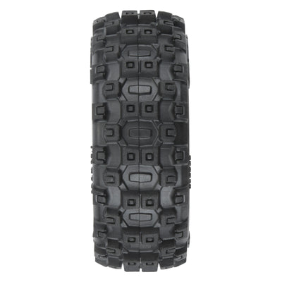 Proline Neumáticos Badlands MX + Llantas Mach-10 Negro 1,9" (x4) Granite Grom PRO1024610