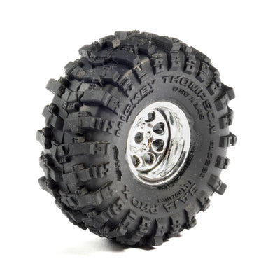 Proline Pneus Mickey Thompson Baja Pro X + Jantes Chrome (x4) SCX30 PRO1025110