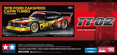 Tamiya TT-02 Zakspeed Capri Turbo 1978 KIT 47526