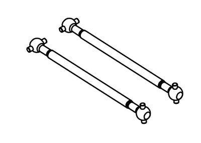 Absima Eje de transmisión trasero (x2) Mini AMT BL/3S 1610131