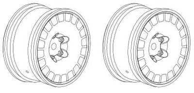Absima Felge Patrol (x2) CR4.4 1231228