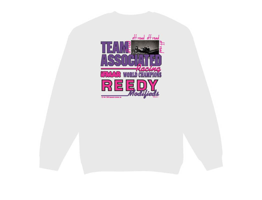 Team Associated Reedy Sweat-Shirt Vintage Worlds 1989 Race SP025