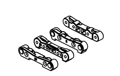 Absima Mini cuña de suspensión AMT BL/3S (x4) 1610114