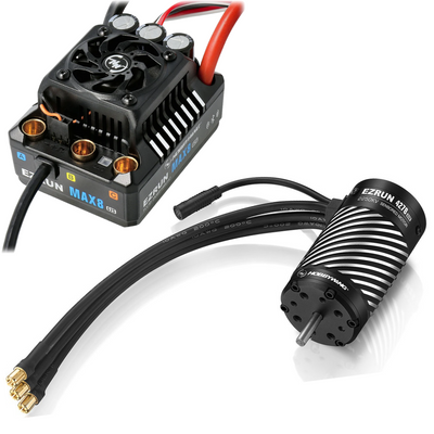 Hobbywing Combo EzRun MAX8 G2S 160A + Moteur Ezrun 4278SD G2R 2250kv Sensored HW38010607