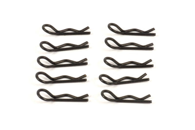 Clipes para carroçaria T2M Preto 1/12 (x10) T422658N