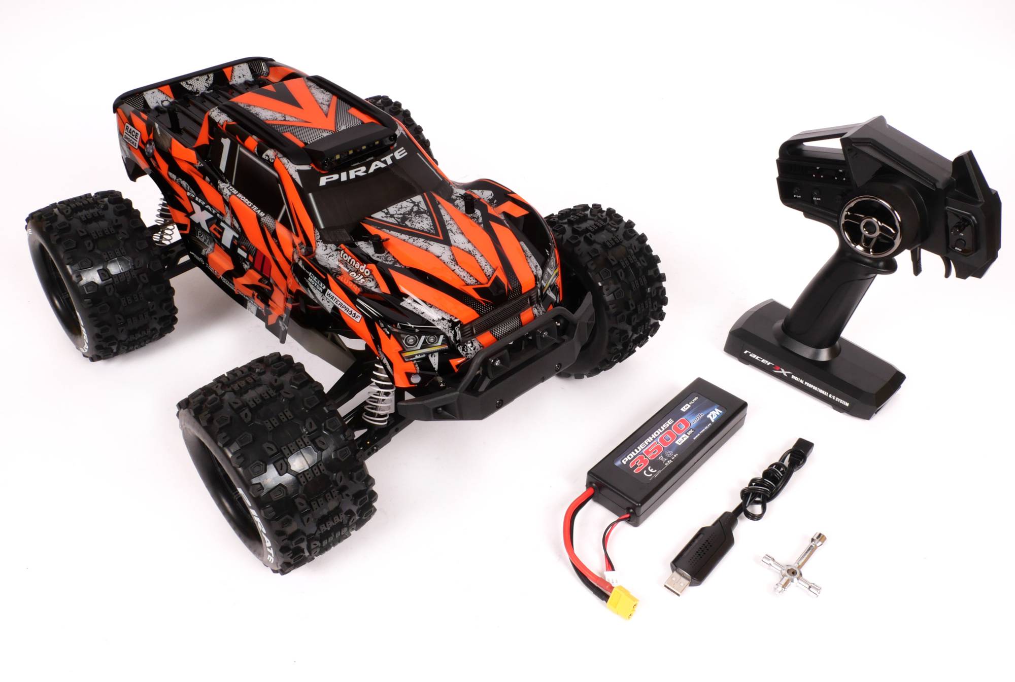 T2M Monster Truck Pirate XT-II Brushless RTR T4988OR