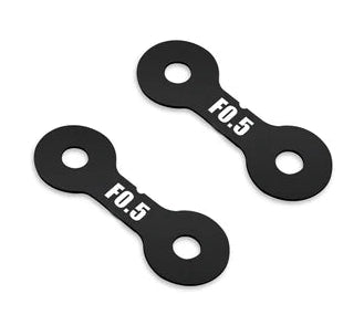 T-Work's Separador del centro de balanceo delantero 0,5 mm (x2) X4 TE-X4-A-V2-0,5