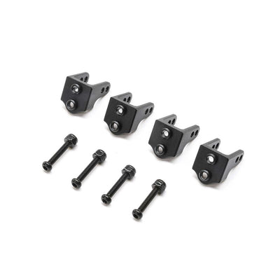 LOSI Obere Stoßdämpferhalterung aus Aluminium (4 Stück) Mini LMT TLR314010