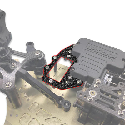 T-Work's Platine radio Avant carbone MP11 TO-266-MP11-A