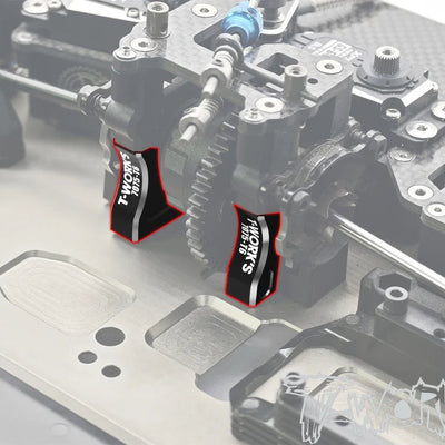 T-Work's Alumiiniset keskilaakerit (2 kpl) RC8 B4.2 TO-295-B4.2