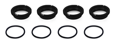 T-Work's Bagues amortisseurs Universelle 16mm Alu (x4) 1/8 TO-356