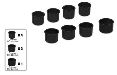 T-Work's Schroevendraaieradapters MIP voor TT-120-A-A-houder
