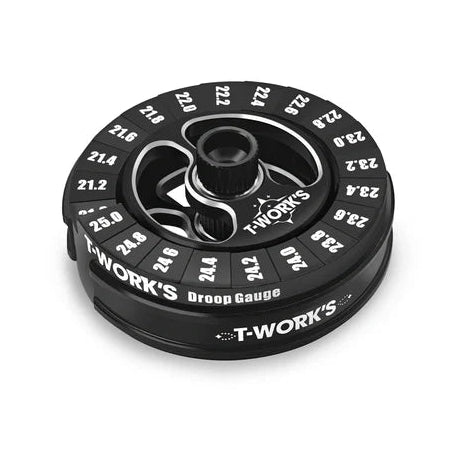 Règle de hauteur du châssis, en alliage d'aluminium réglable de 3 à 10 mm, accessoires pour voiture télécommandée 1/10 (couleur ti