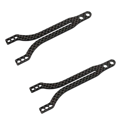 Tamiya Platine supérieur carbone (x2) TRF421 9803475