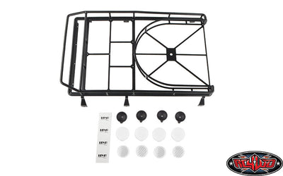RC4WD Portaequipajes con soporte para rueda y luces IPF VVV-C5010