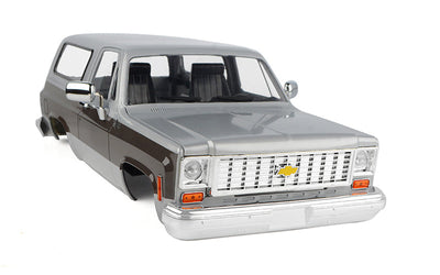 Carrocería RC4WD Chevrolet Blazer Carrocería Dura Plata Z-B0273