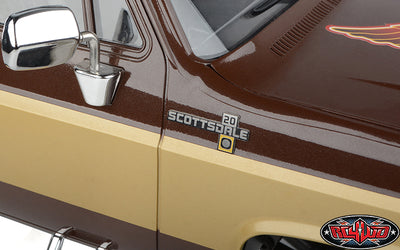 RC4WD Emblemas metálicos Chevrolet K10 Scottsdale Z-S0112